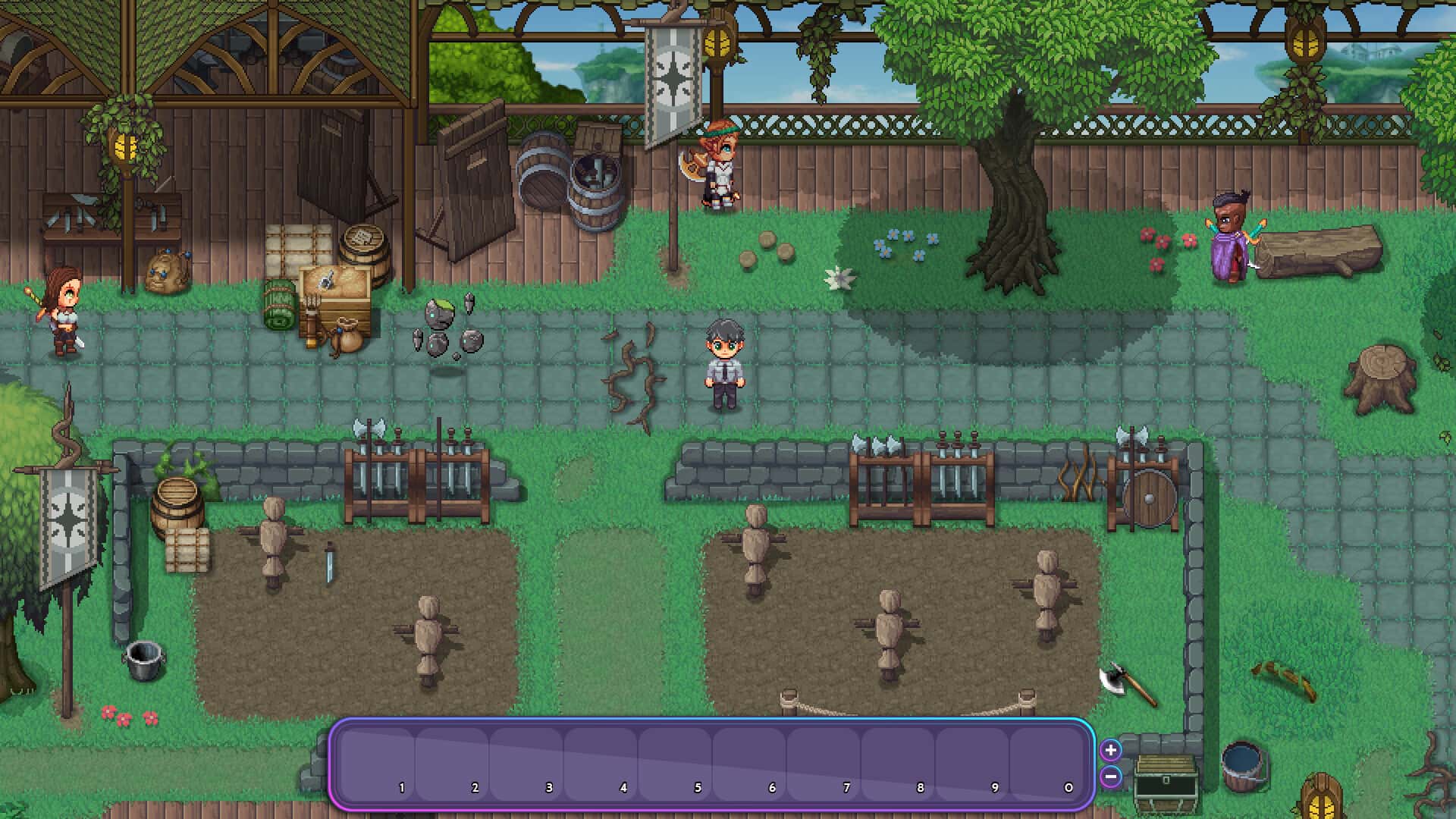 玛娜之旅 Mana Quest AI插画
